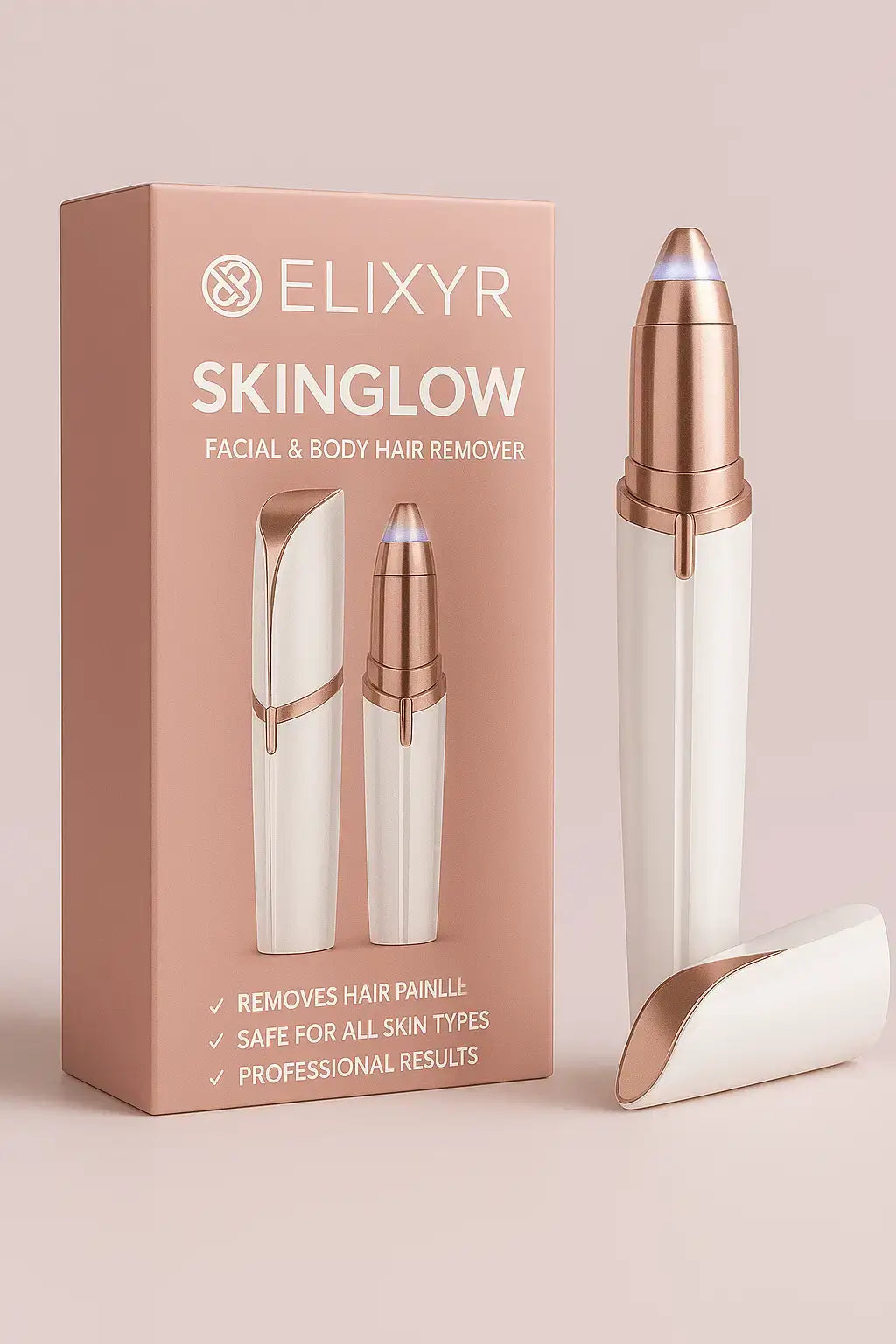 Pluma Depiladora SkinGlow Facial & Corporal