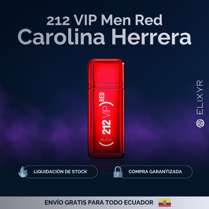 212 VIP Men Red - Carolina Herrera