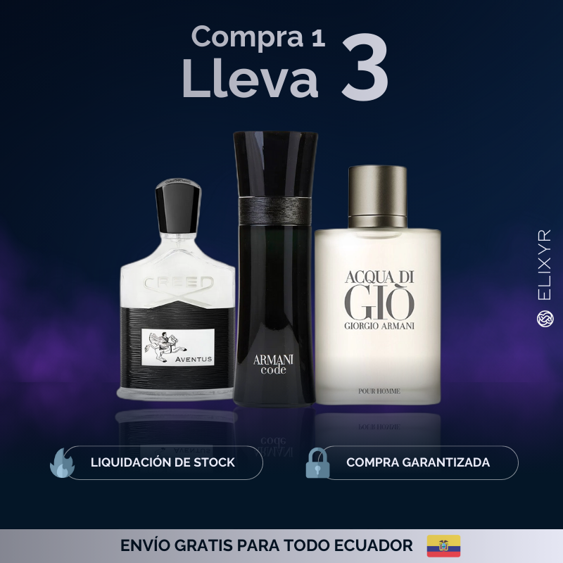 Selección Premium - Aventus & Acqua di Gio & Armani Code