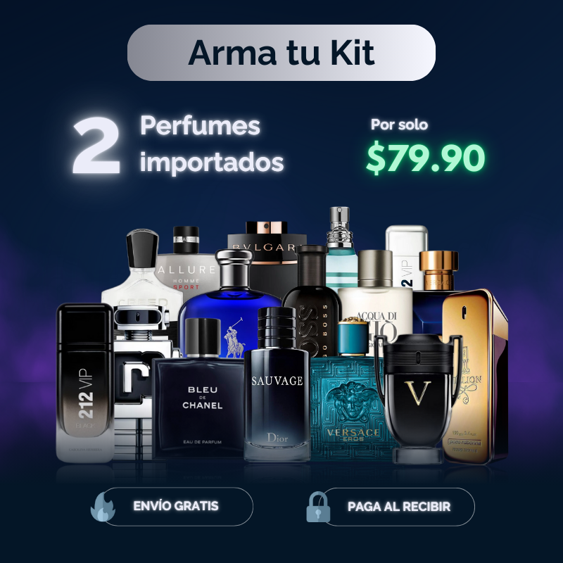 Arma su Kit - 2 Perfumes Masculinos (100ml)